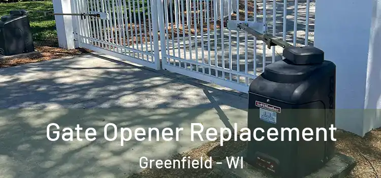 Gate Opener Replacement Greenfield - WI