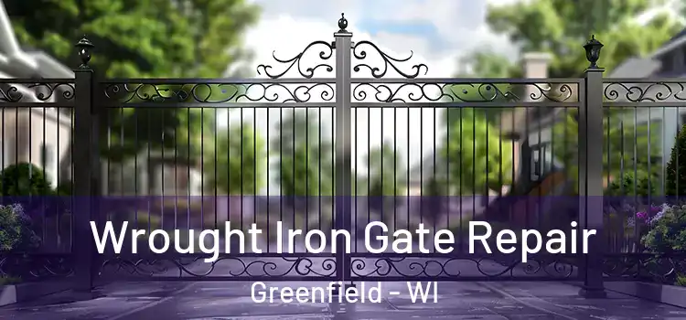 Wrought Iron Gate Repair Greenfield - WI